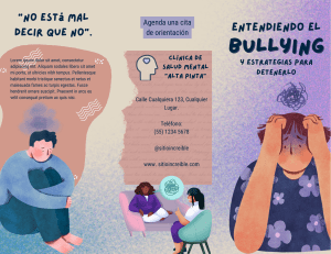 triptico salud mental bullying 