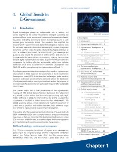 Global Trends in E-Government