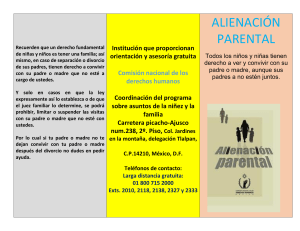 folleto alinecion parental