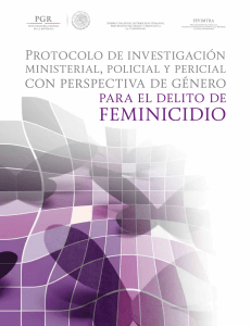 Protocolo Feminicidio