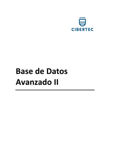 Manual de Base de Datos Avanzado II