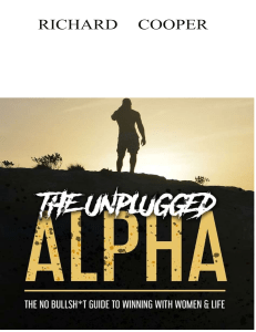 Richard Cooper - The Unplugged Alpha (1)