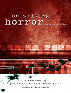 On Writing Horror  A Handbook by the Horror Writers Association ( PDFDrive )
