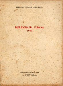 Bibliografia cubana