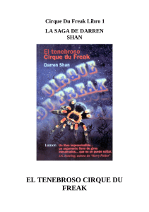 1-El tenebroso Cirque du Freak