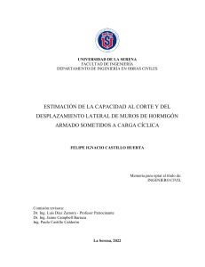 Resistencia al corte y desplazamiento lateral muros hormigon armado (Rev.3)