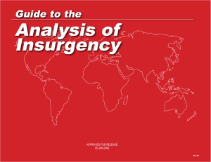 Guide to the Analysis of Insurgency (1)