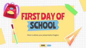 First Day of School XL by Slidesgo