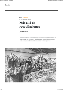 Huelga general de 1973 en Uruguay. Más allá de recopilaciones. Víctor L. Bacchetta