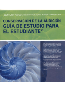 GUIA DE ESTUDIO AUDIOMETRIA CAOHC