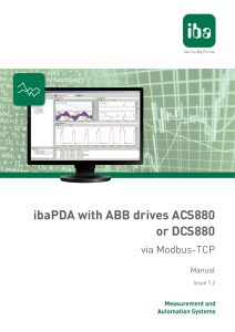 Connection ibaPDA ABB-ACS880 Modbus-TCP v1.2 en