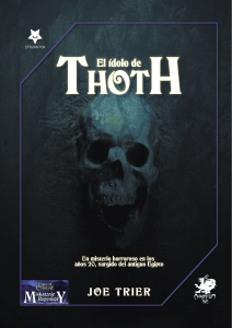 La llamada de Cthulhu - El ídolo de Thoth por Ido y Moska