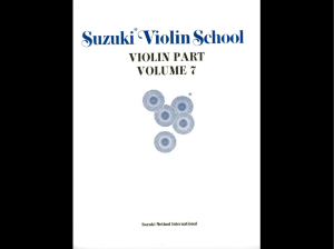 Suzuki Violin Method - Vol 07