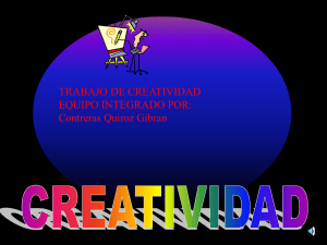 PROYECTO DE CREATIVIDAD
