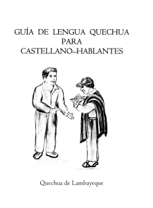 Guía de lengua quechua para castellano-hablantes con OCR