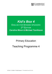 KB4 2Edition TeachingProgramme LOMCE 2015 eng