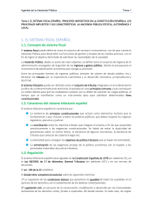 Tema 1 El sistema fiscal español