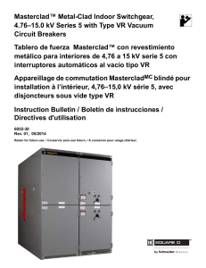 MASTERCLAD-1 4.16-15 kV