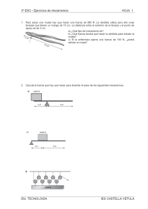 Ejercicios de mecanismos - ies castella vetula. medina de pomar