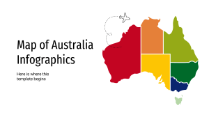 Map of Australia Infographics by Slidesgo