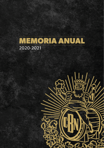 Memoria anual CBN 20-21