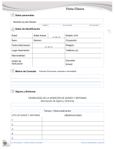 Ficha Clínica Adulto