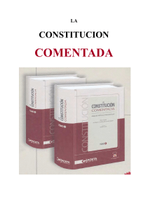 CONSTITUCION COMENTADA TOMO I PERU GACET