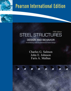 Steel Structures: Design and Behavior, 5th Edition