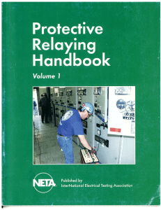 Libro Protective Relaying Handbook Volumen 1