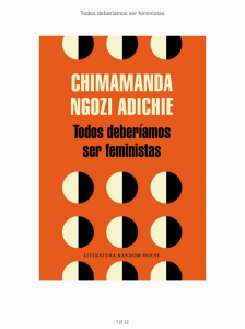 Adichie, Chimamanda Ngozi - Todos deberíamos ser feministas-Penguin Random House (2015) (1)