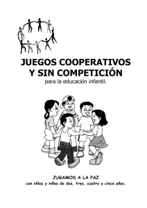   juegos cooperativos y sin competicion para infantil