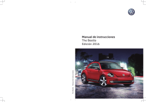 Manual Volkswagen Beetle 2016