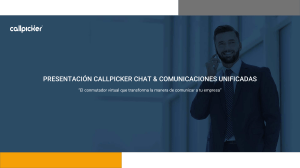 Presentación Callpicker Chat
