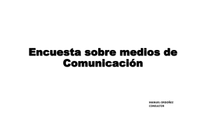 ENCUENTA MEDIOS DE COMUNICACION GUATEMALA 2022
