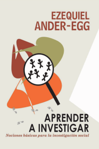 Ander Egg Aprender.a.Investigar  2011