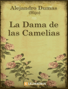La Dama de las Camelias-Alejandro Dumas hijo