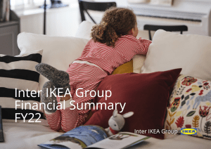 Inter IKEA Group financial summary FY229135