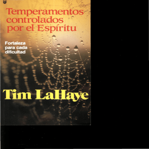 tim-lahaye-temperamentos-controlados-por-el-espiritu