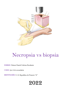 Necropsia vs biopsia
