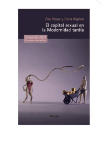 Eva Illouz - El capital sexual en la modernidad tardía