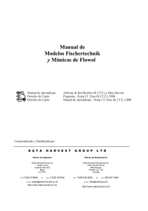 Manual de Modelos Fischertechnik y Mímicas de Flowol