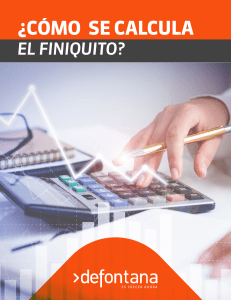 Ebook Cómo se Calcula el Finiquito