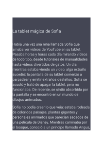 La tablet magica de Soía