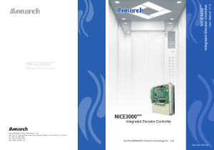 MNK-NICE3000new电梯一体化控制器用户手册-英文V1.0