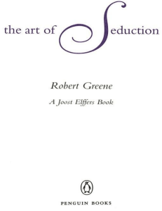 The Art of Seduction - Robert Greene 2