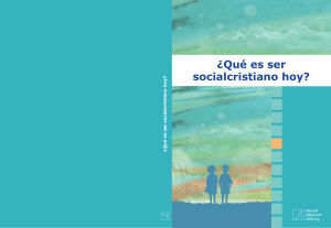 ¿Qué es ser socialcristiano hoy  (Pdf) v 2