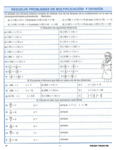 TAREAS DE RECUPERACION SEGUNDO GRADO