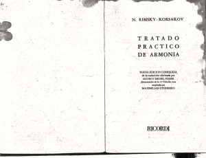 Tratado Practico de Armonia