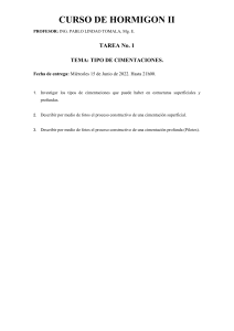 TAREA No. 1 TIPO DE CIMENTACIONES (2)