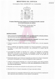 Auxilio. Examen A. Primer Ejercicio